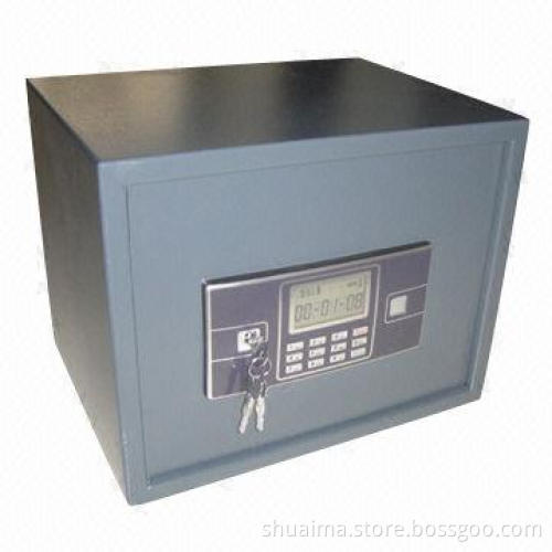 LED Safe, Double Access to Open, Key and Code